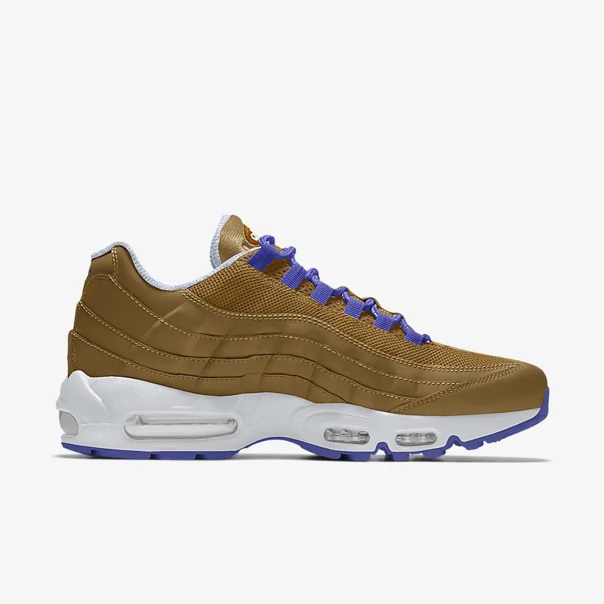 Giày Nike Air Max 95 By You Nam Nâu